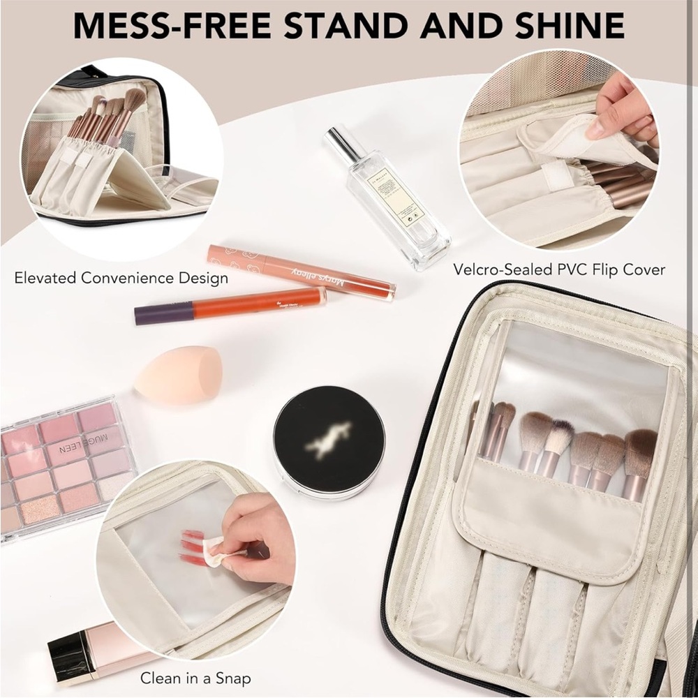 Makeup & Brushes Organizer Bag - Picture 2 of 12